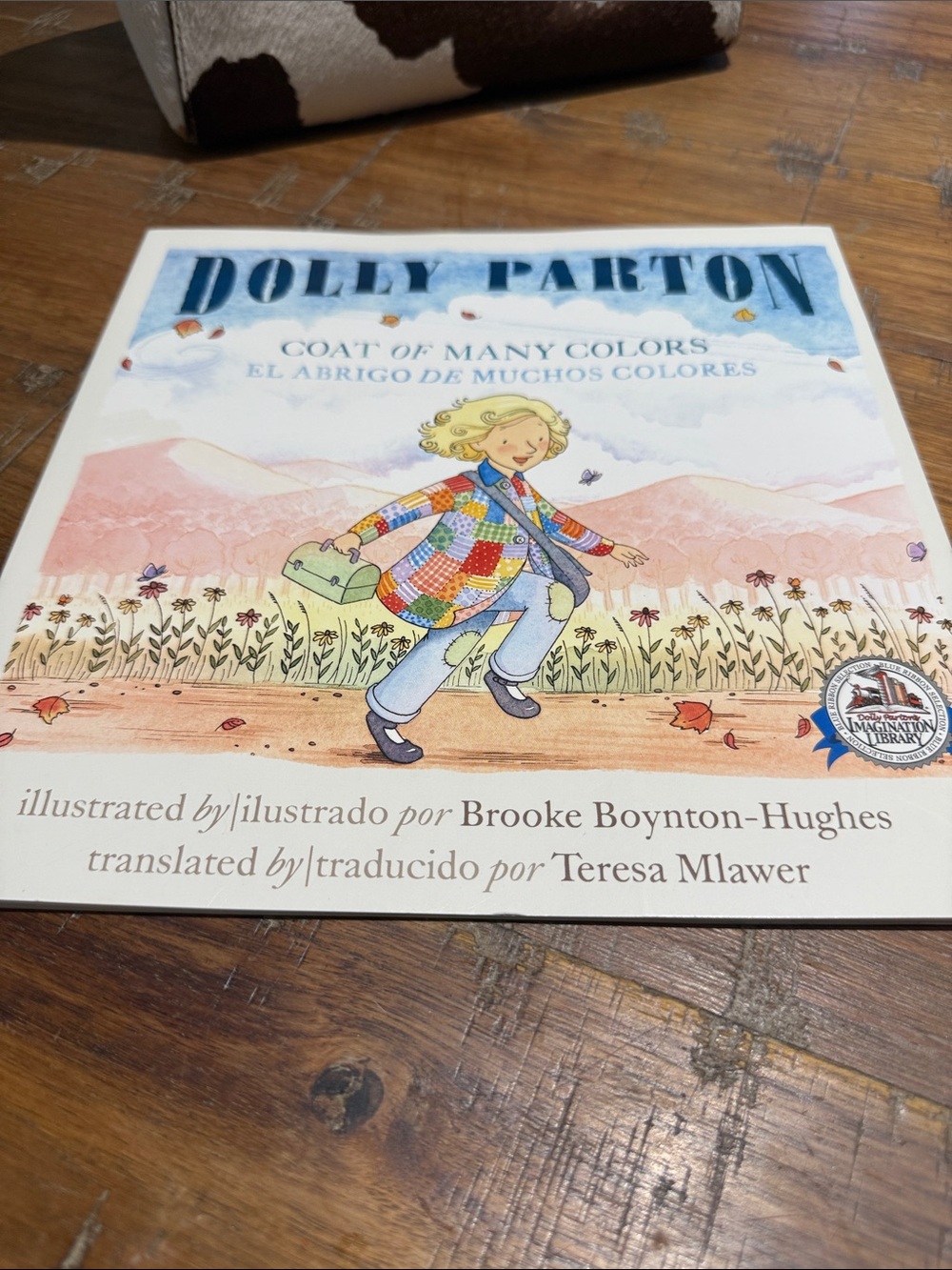 Dolly Parton Coat of Many Colors Kids Picture Book - Multicolor